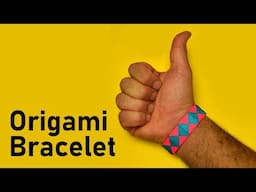 DIY Origami Bracelet – Easy Tutorial for Beginners!