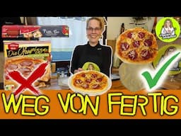 Tiefkühl Pizza auf Vorrat selber machen - genialer Teig