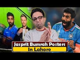 Jasprit Bumrah comes to Lahore but on a Billboard 🇮🇳🔥