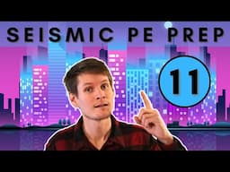 PE Seismic Example Problem - 11 #structuralengineering #civilengineering #engineering