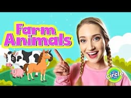 🔴 Farm Animals Names and Sounds + more Nursery Songs For Children | Miss Sarah Sunshine