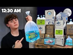 EMERGENCY $20,000 MIDNIGHT FISH UNBOXING!! (Super Late)