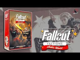 FALLOUT FACTIONS - Nuka World Starter Set by Modiphius - Unboxing Review