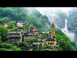 Most Amazing ISOLATED Villages in Switzerland 🇨🇭 4K