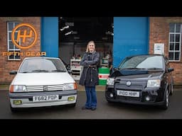 Peugeot 205 XS / Panda 100HP - Second Hand Heroes: Warm hatches | Fifth Gear