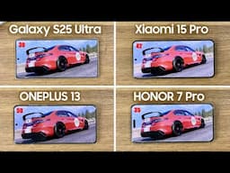 Samsung S25 Ultra vs OnePlus 13 vs Xiaomi 15 Pro - Gaming FPS Test