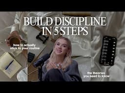 Discipline Hacks: How To Actually Become Consistent And Change Your Life