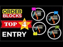 🔴 Best ORDER BLOCK Entries: 4 Models You Can't Miss