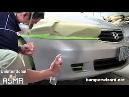 Unintentional ASMR Car Repair 💦🚗 Spraying, Scratching, Wiping, Deep Voice Male Instructions