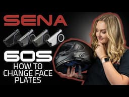 SENA 60S | How To Change Face Plates