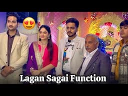 Lagan Sagai Function 😍❤️ Rachit Rojha Vlogs