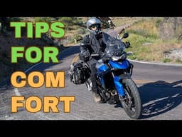 8 More Tips For Comfort On A Long Moto Trip