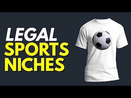 5 Completely LEGAL Sports Niches That SELL on Etsy