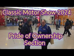 Classic Motor Show Lancaster NEC 2024 Pride of Ownership Section