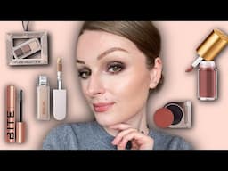 GRWM USING NEW IN MAKE UP 2021 LISA ELDRIDGE, ROSE INC, NATASHA DENONA