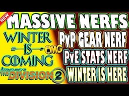 🆕 MASSIVE RAID DELAY | NO RAID APRIL 25 | INSANE TALENT GEAR NERF | PVP/PVE NERF | The Division 2