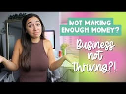 Why you're Not Making Money in your Business