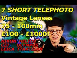 Why You NEED A Short Telephoto Prime Lens.