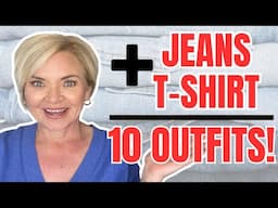 10 Stylish Ways To Rock Jeans And A Tee: Everyday Outfit Ideas