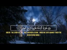 Surah Adh-dhariyat  sharif mostafa Soothing Recitation.