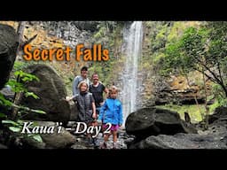 Kayaking out to Secret Falls on Kauai (With the KIDS 🤣) - Uluwehi Falls