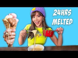 Eating ONLY Melted Foods for 24 Hours