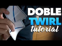 Cómo Hacer Cardistry con Floritura de Cartas DOBLE TWIRL de Miquel Roman Tutorial