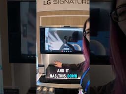 It's a Social Media Microwave from LG! #ces #ces2025