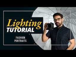 Mastering Fashion Portraits with a Large Modifier | Litemotive Light Setup Guide