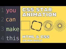 Build a CSS Star Animation | 100 Days CSS Challenge