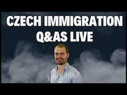 Czech Immigration LiveStream - 20 mins of live Q&As.