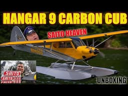 HANGAR 9 Carbon Cub 15cc balsa RC plane ARF 2280mm 90" UNBOXING