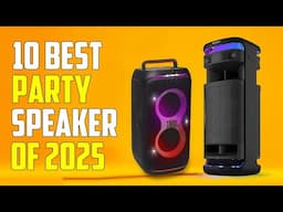 TOP 10 Best Party Speakers of 2025