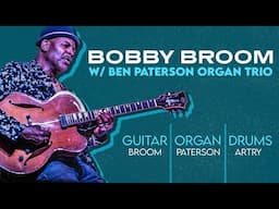 Bobby Broom plays with the Ben Paterson Organ Trio at Le Piano Chicago (November 2024)