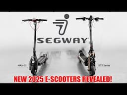 CES 2025: Segway's Amped Up Generation 3 Electric Scooters Are Here!