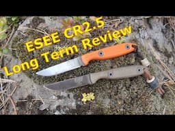 ESEE CR2.5 Long Term Review as a Bushcraft and EDC Knife