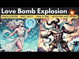 Venus Jupiter Vedic Love bomb explosion four months - Soul mate - twin flame - Devotion not Desire