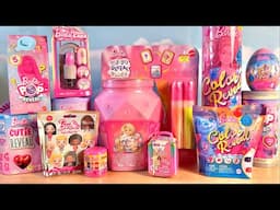 ASMR Barbie CUTIE COLOR REVEAL DOLLS Unboxing Toys SURPRISES ‼️