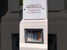 Cemetery with books in grave niches #cemetery #travel #interesting