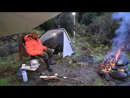 Heavy Rain Camping In A Tent