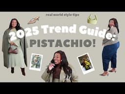 2025's Pistachio Trend 💚 A Real-World Style Guide 💚