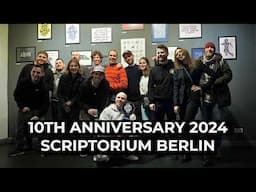 Celebrating 10 Years of Calligraphy Masters at Scriptorium Berlin!