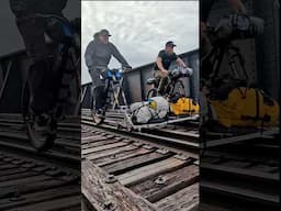 End Of The Road - A rail bike ride to the Arctic (teaser) #railbike #arctic