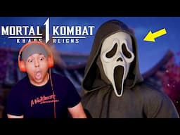 GHOSTFACE IS HERE!!! AND HE DON'T PLAY!!! [MK1: GHOSTFACE DLC]