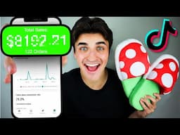 Beginner Tries Organic TikTok Dropshipping in 2024! (UNEXPECTED RESULTS)