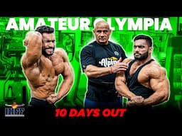 Peak Week Series|| 10 Days Out|| Road To Amateur Olympia||Training With Guru Ji Mukesh Gehlot