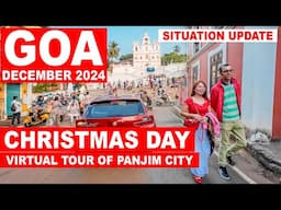 Goa | Christmas Day Celebrations - December 2024 | Fontainhas | Panjim City | Goa Vlog | North Goa