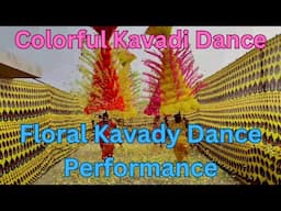 Kavadi Dance - A Stunning Floral Dance Performance I Colorful Kavadi Dance I  Floral Kavadi Dance |