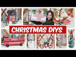 *NEW* DIY CHRISTMAS DECOR IDEAS | CHRISTMAS MYSTERY BOX CHALLENGE