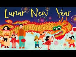 🐲 Lunar New Year 🧧 Kids Book Chinese Spring Festival Short Read Aloud Story